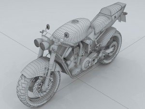 transportation - motorcycles 01 3D Model