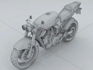transportation - motorcycles 01 3D Model