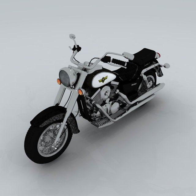 transportation - motorcycles 02 3D Model .c4d .max .obj .3ds .fbx .stl .blend 