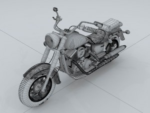transportation - motorcycles 02 3D Model