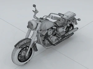 transportation - motorcycles 02 3D Model