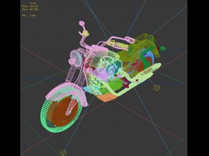 transportation - motorcycles 02 3D Model