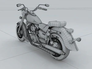transportation - motorcycles 03 3D Model