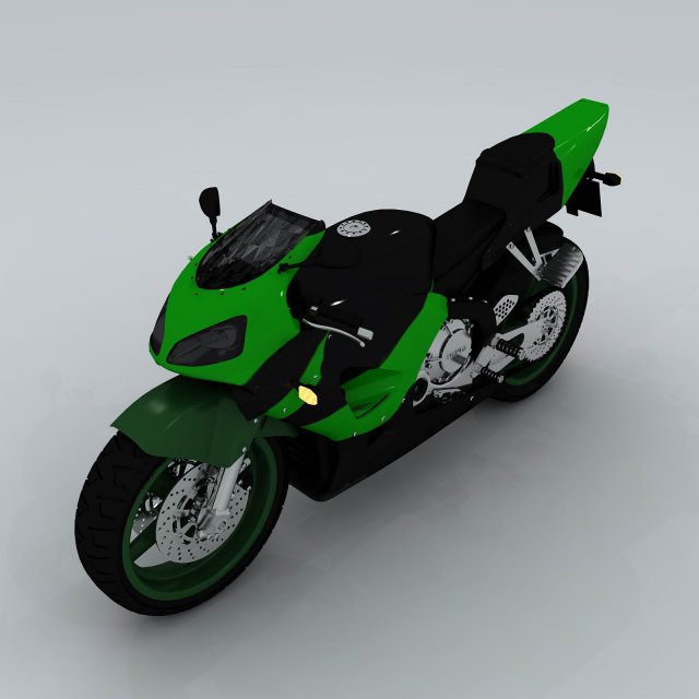 transportation - motorcycles 04 3D Модель .c4d .max .obj .3ds .fbx .stl .blend 