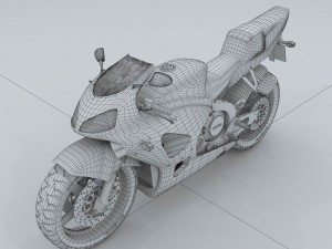 transportation - motorcycles 04 3D Модель