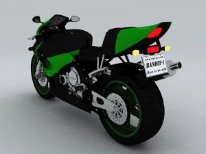 transportation - motorcycles 04 3D Model