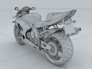 transportation - motorcycles 04 3D Модель
