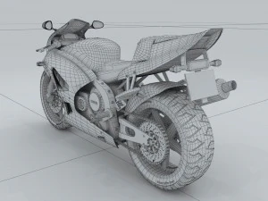 transportation - motorcycles 04 3D Model