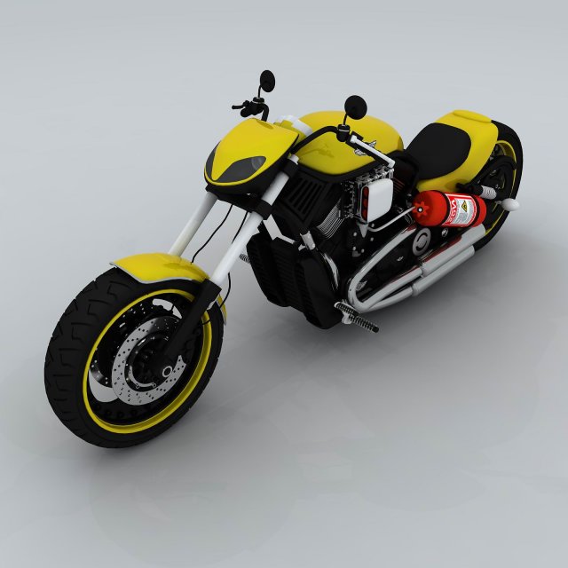 transportation - motorcycles 06 3D Model .c4d .max .obj .3ds .fbx .stl .blend 