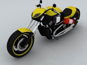 transportation - motorcycles 06 3D Model