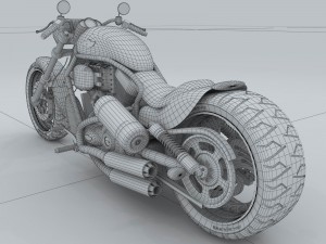transportation - motorcycles 06 3D Model