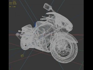 transportation - motorcycles 07 3D Model