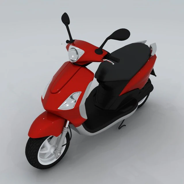transportation - motorcycles 08 3D Model .c4d .max .obj .3ds .fbx .stl .blend 