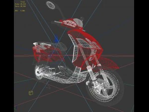 transportation - motorcycles 08 3D Model