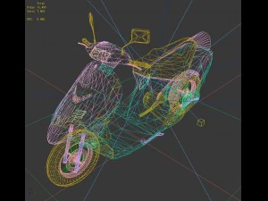 transportation - motorcycles 09 3D Model