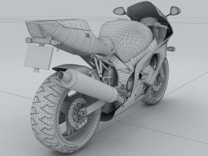 transportation - motorcycles 11 3D 模型