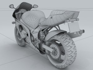 transportation - motorcycles 11 3D 模型