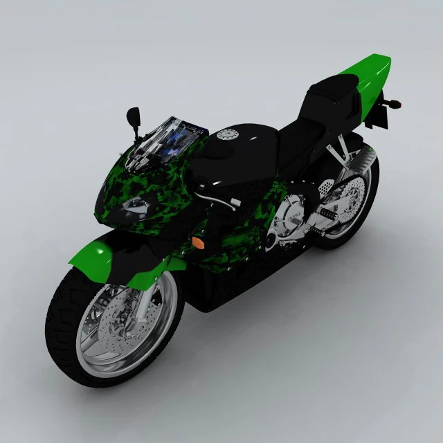 transportation - motorcycles 12 3D Model .c4d .max .obj .3ds .fbx .stl .blend