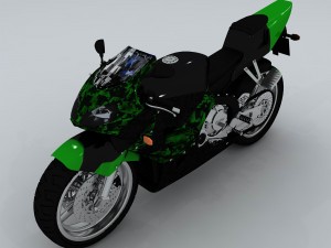 transportation - motorcycles 12 3D 모델