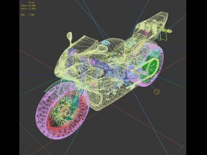 transportation - motorcycles 12 3D-Modell