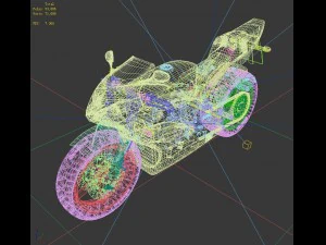 transportation - motorcycles 12 3D Model