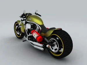 transportation - motorcycles 14 3D Model