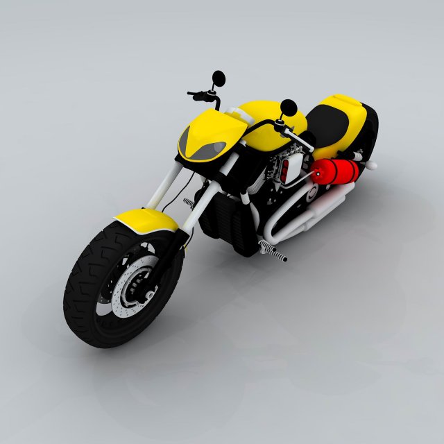 transportation - motorcycles 16 3D Model .c4d .max .obj .3ds .fbx .stl .blend 