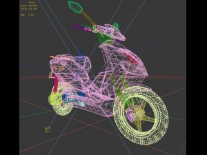 transportation - motorcycles 20 3D Модель