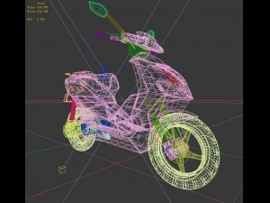 transportation - motorcycles 20 3D Model