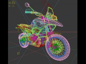 transportation - motorcycles 21 3D Model