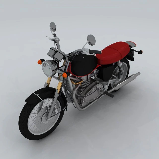 transportation - motorcycles 22 3D Model .c4d .max .obj .3ds .fbx .stl .blend 