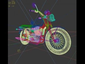 transportation - motorcycles 22 3D Model