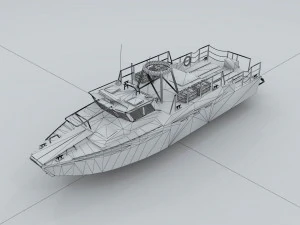 transportation - yacht 3D Model