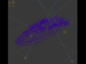 transportation - yacht 3D Model