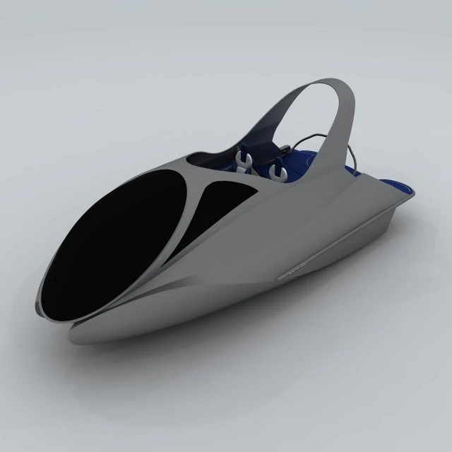 transportation - yacht 02 3D Model .c4d .max .obj .3ds .fbx .stl .blend 