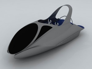 transportation - yacht 02 3D-Modell