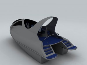 transportation - yacht 02 3D Model
