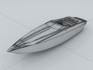 transportation - yacht 03 Model 3D