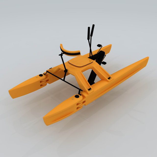 transportation - yacht 04 3D Модель .c4d .max .obj .3ds .fbx .stl .blend 