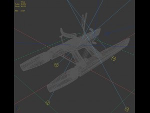 transportation - yacht 04 3D Модель