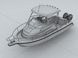 transportation - yacht 06 3D मॉडल