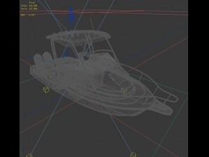 transportation - yacht 06 3D मॉडल