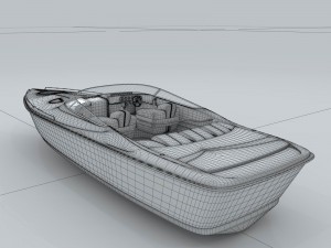 transportation - yacht 08 3D 모델