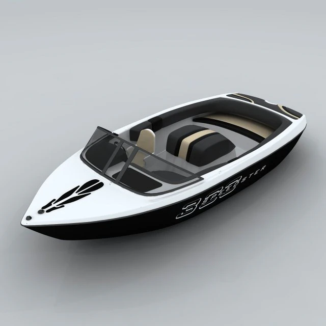 transportation - yacht 09 3D Model .c4d .max .obj .3ds .fbx .stl .blend 