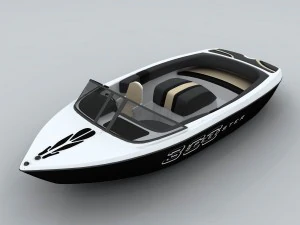 transportation - yacht 09 3D Model