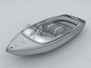 transportation - yacht 09 3D Model