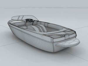 transportation - yacht 09 3D Model