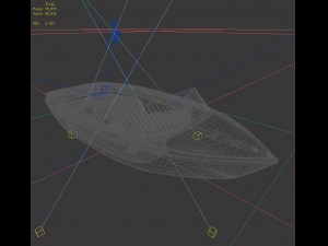 transportation - yacht 09 3D Model