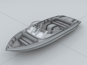 transportation - yacht 10 3D 모델