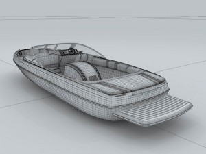 transportation - yacht 10 3D 모델